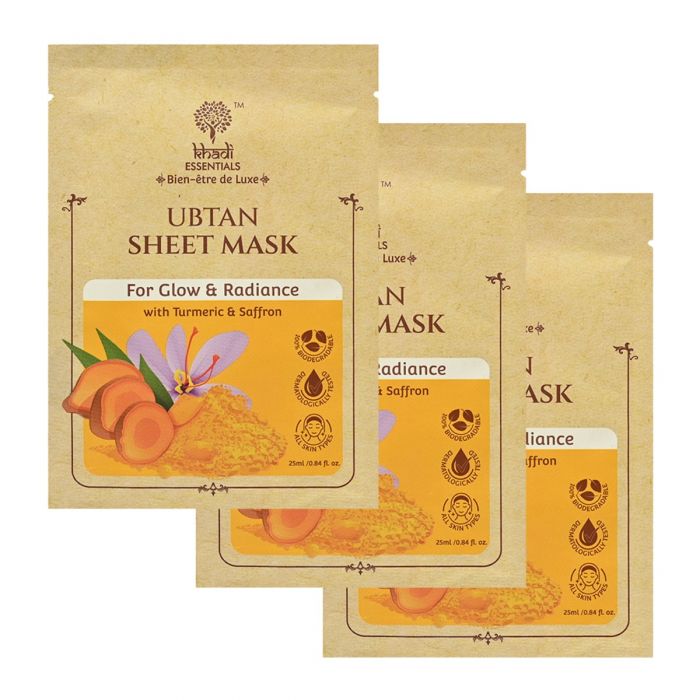 Khadi Essentials Ubtan Sheet Mask