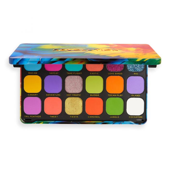 Makeup Revolution Forever Flawless Birds Of Paradise Eyeshadow Palette