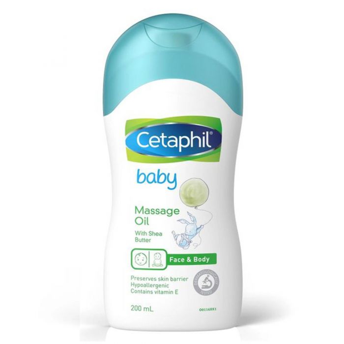 Cetaphil Baby Massage Oil With Shea Butter For Face & Body